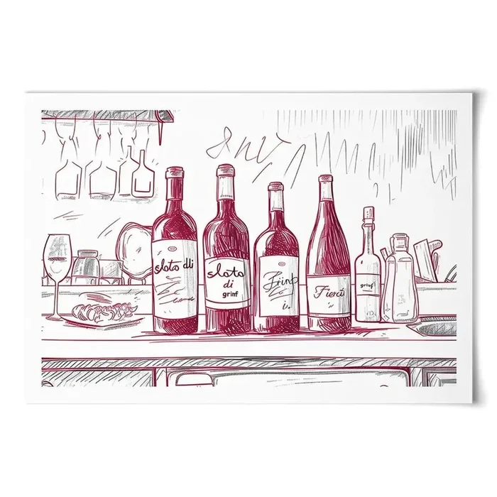 Red Red Wine Art Print