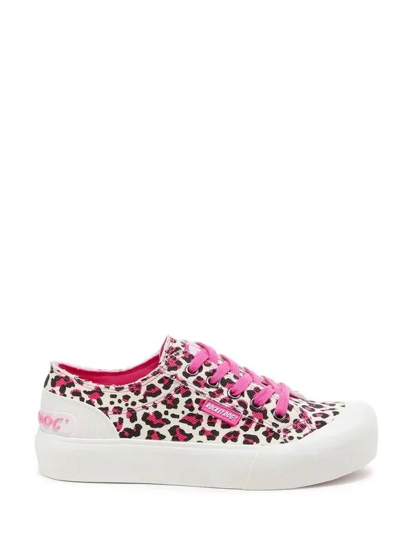 Rocket Dog Animal Print Jazzin Plus Monroe Cotton Trainers