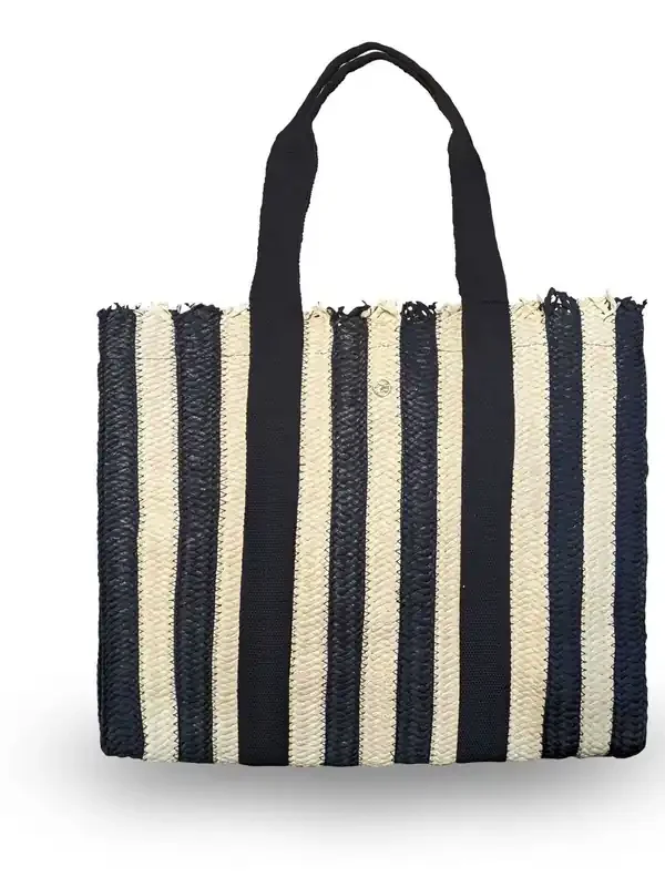 Seaspray Cream Amy Stripe Bag