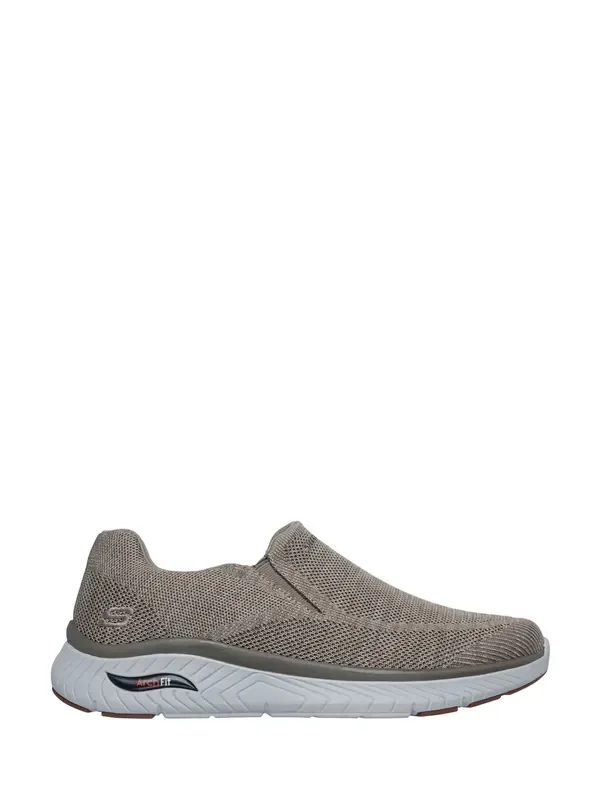 Skechers Brown Arch Fit Crosser Locke Trainers