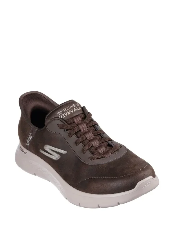 Skechers Brown GO WALK Flex Smooth Motion Trainers