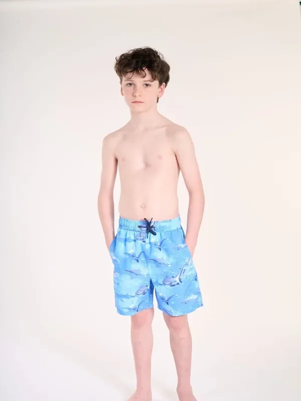 Soliswim Blue Beach Shorts
