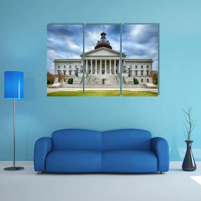 South Carolina State Capitol Canvas Wall Art
