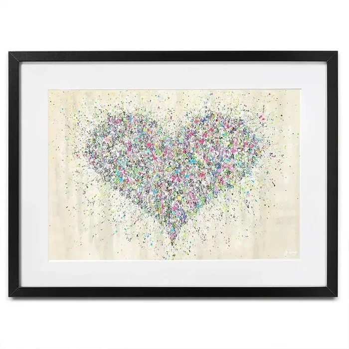 Spring Makes My Heart Sing Framed Art Print
