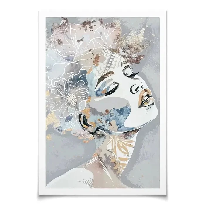 Stardust Blue Art Print