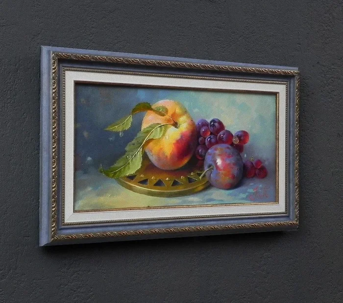*Summer Sweetness* (2025) Oil painting by Tetiana Novikova