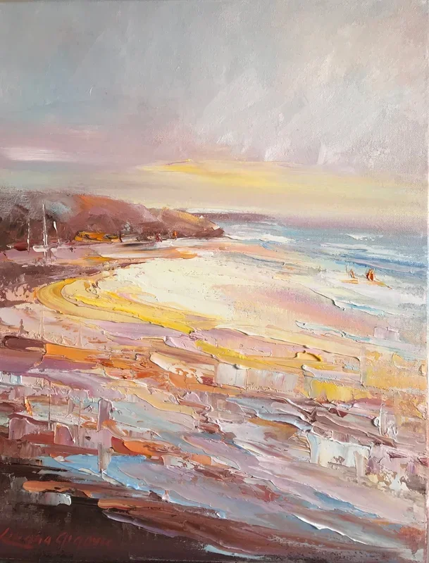 Summer vibes No 15 (2020) Oil painting by Liliana Gigovic