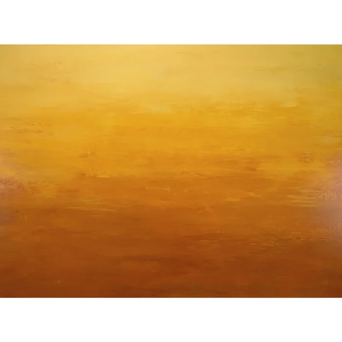 Sun Gold – Modern Abstract (2024) Acrylic painting by Suzanne Vaughan