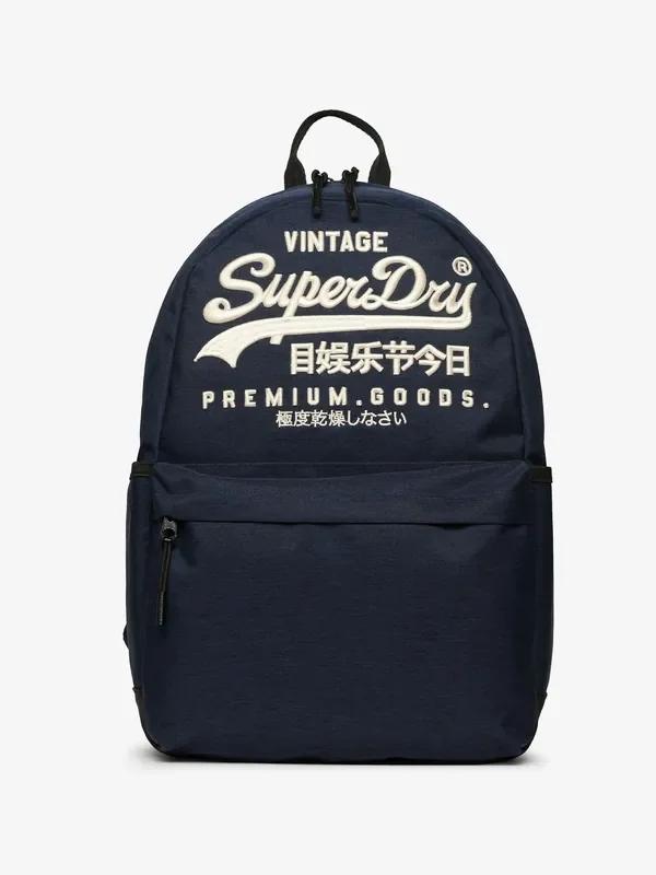 Superdry Navy Heratige Montana Backpack