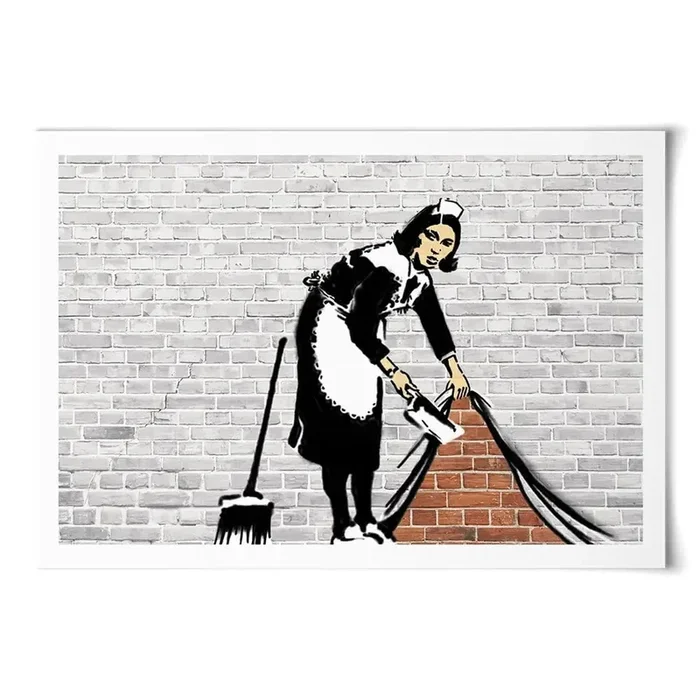 Sweep It Under The Carpet Art Print