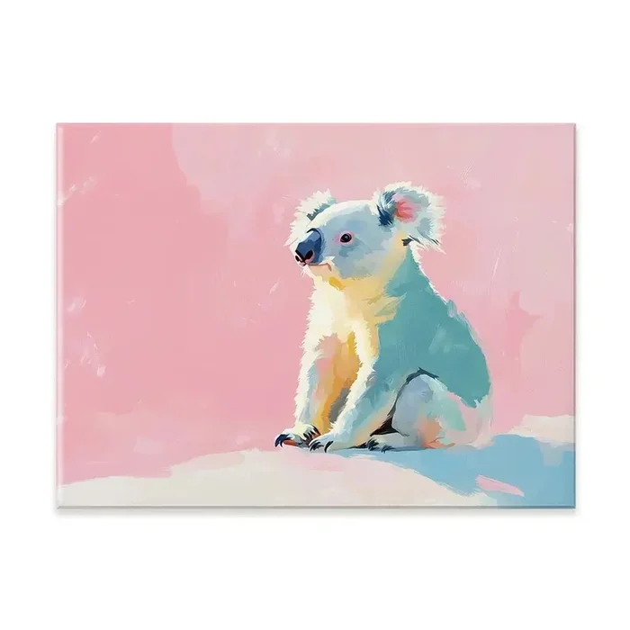 Tender Tones Koala Canvas Print