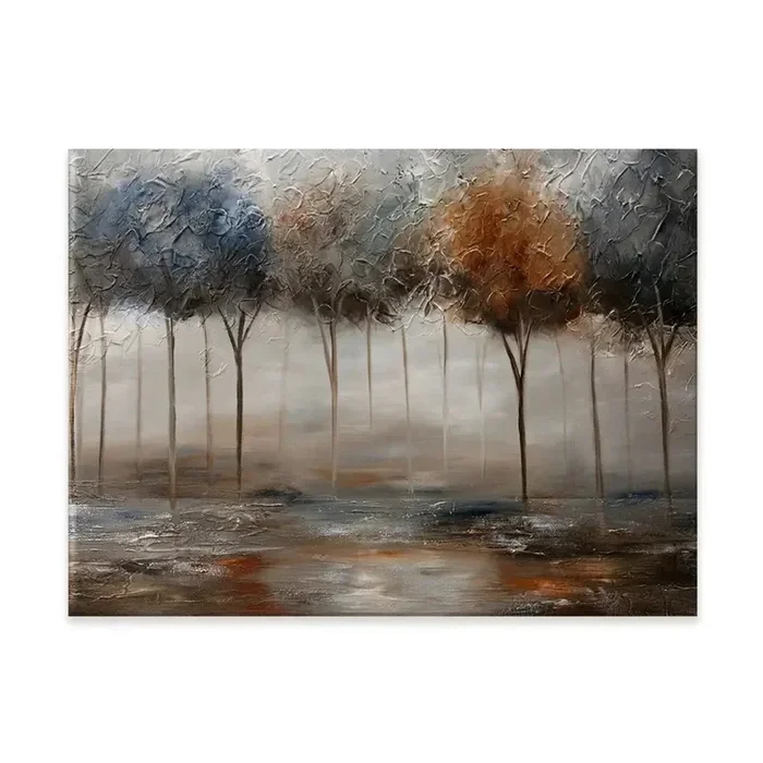 The Silver Pond Canvas Print