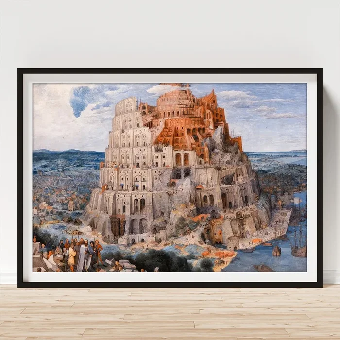 The Tower of Babel by Pieter Bruegel the Elder Art Print