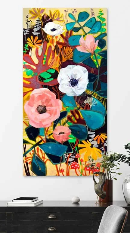Tight Knit Canvas Wall Art