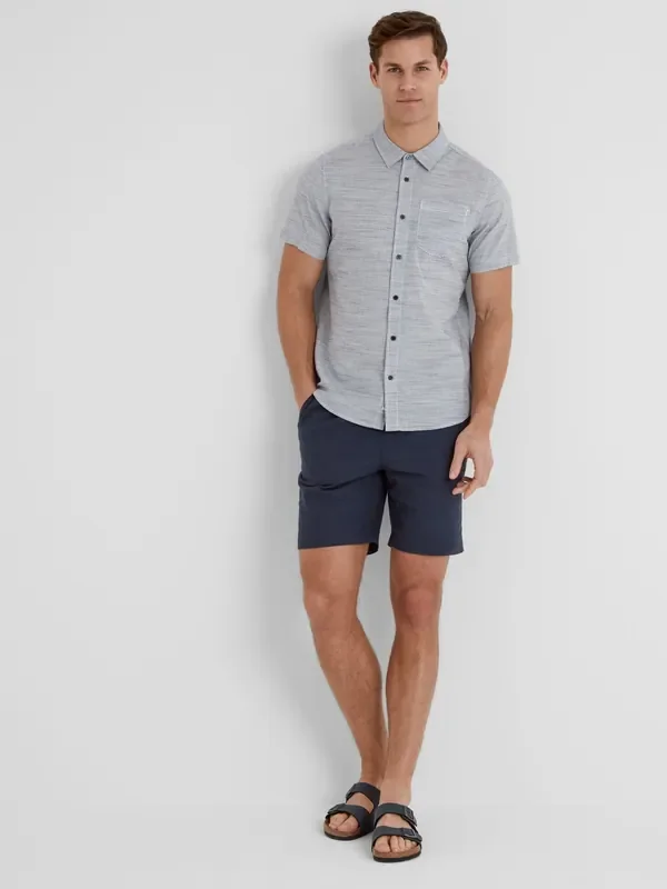 Tog 24 Blue Mens Christos 100% Cotton Shirt