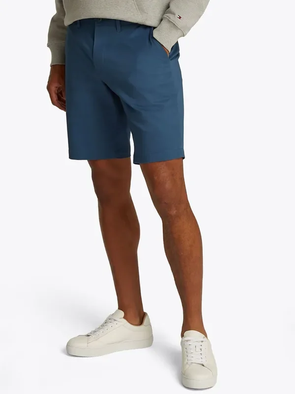 Tommy Hilfiger Blue Relaxed Fit 1985 Harlem Chino Shorts