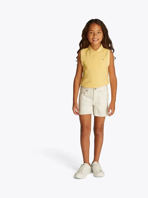 Tommy Hilfiger White Nora Shorts