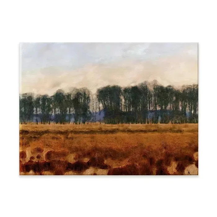 Tranquil Gathering Canvas Print