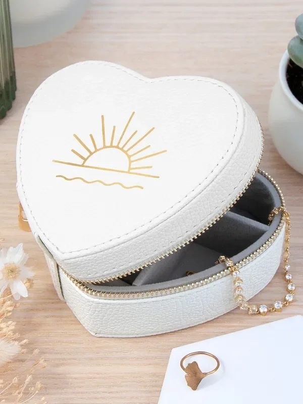 Treat Republic Customisable Icon Heart Jewellery Case