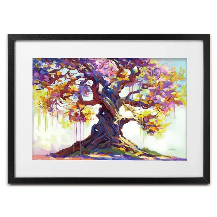 Tree Of Melting Love Framed Art Print