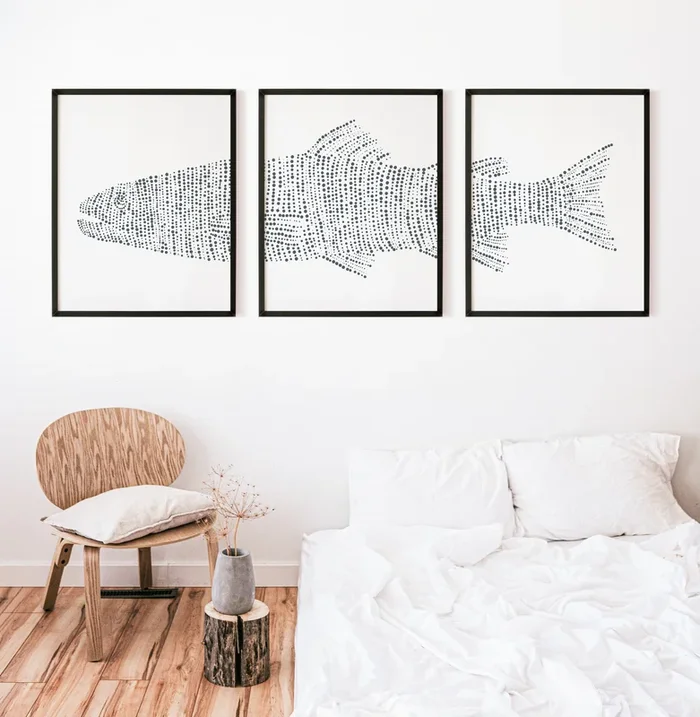 Trout Lake Fish – Set of 3