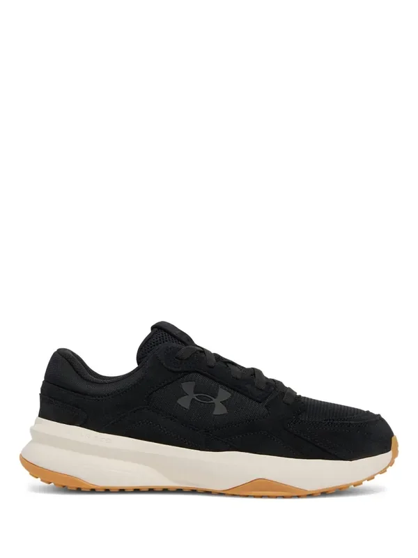 Under Armour Black Edge Suede Trainers