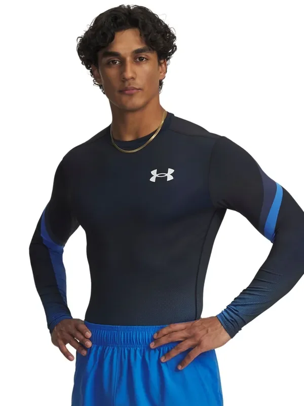 Under Armour Blue Heatgear Sub Crew