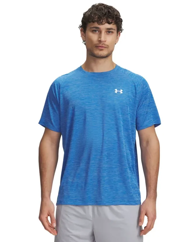Under Armour Blue Tech Textured T-Shirt
