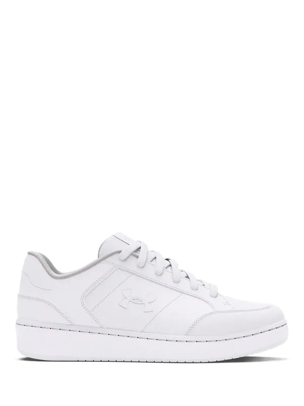 Under Armour White GS Official Trainers