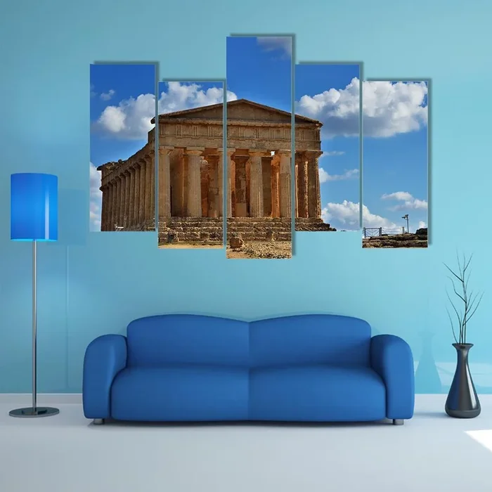 Valley of the Temples Canvas Wall Art