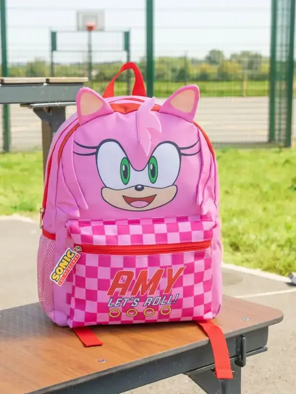 Vanilla Underground Pink Kids Sonic The Hedgehog Amy Backpack
