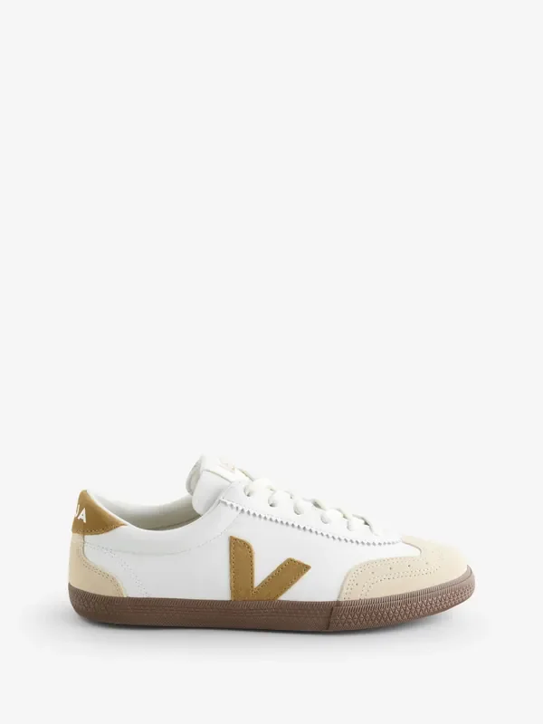 Veja Tent Bark Volley White Trainers Seasons