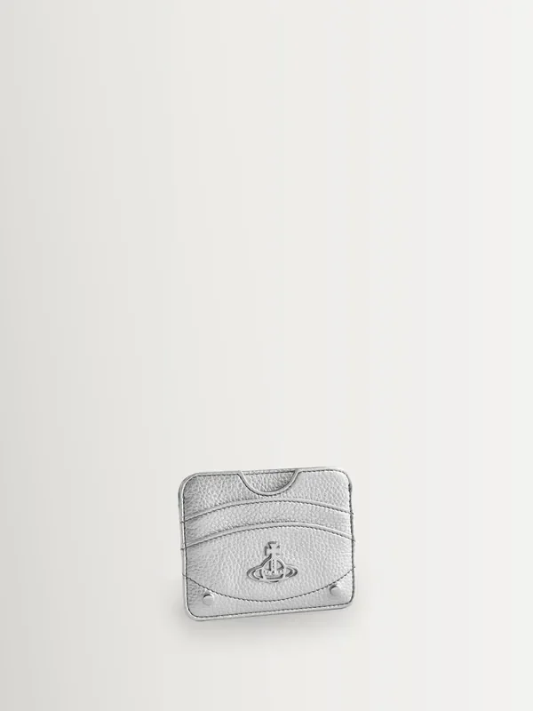 Vivienne Westwood Silver Half Moon Card Holder