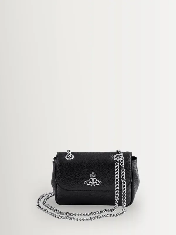 Vivienne Westwood Small Chain Black Purse Seasons