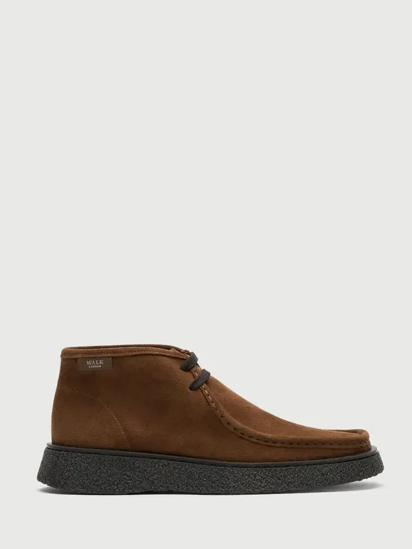 Walk London Brown Carnaby Chukka Boots