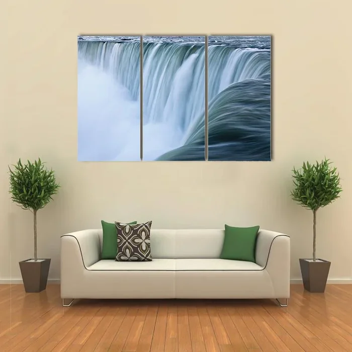 Water over Niagara Falls Canvas Wall Art