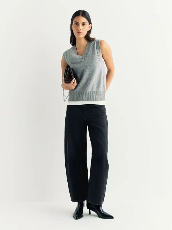 Weekend MaxMara Black DOUGLAS Denim Jeans Seasons