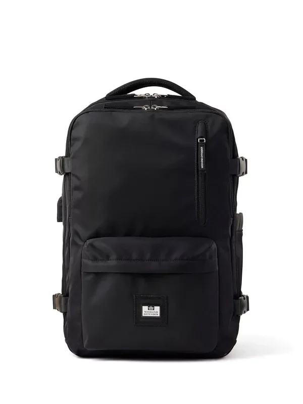 Weekend Offender Overnighter Multi-Pocket Cabin Black Rucksack Case