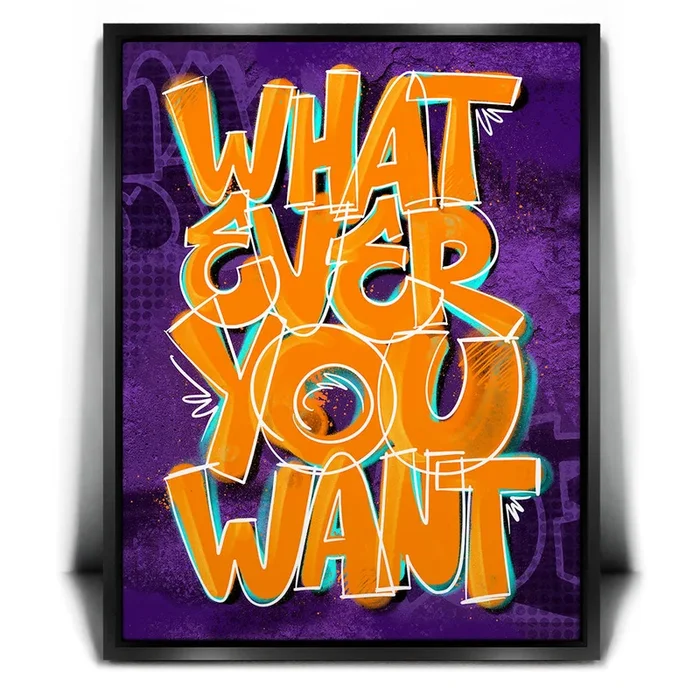 Whatever You Want – Graffiti