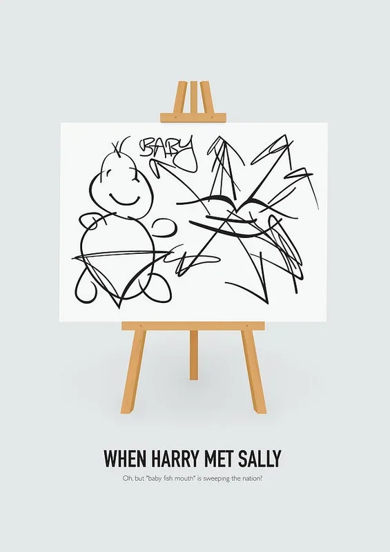 When Harry Met Sally – Alternative Movie Poster