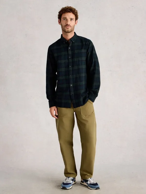 White Stuff Blue Blackwatch Check Shirt