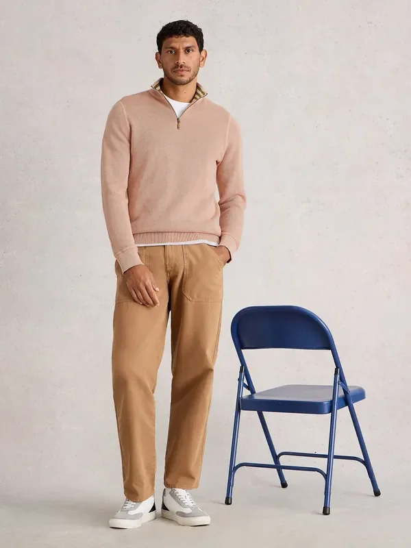 White Stuff Natural Attadale Funnel Neck Jumper