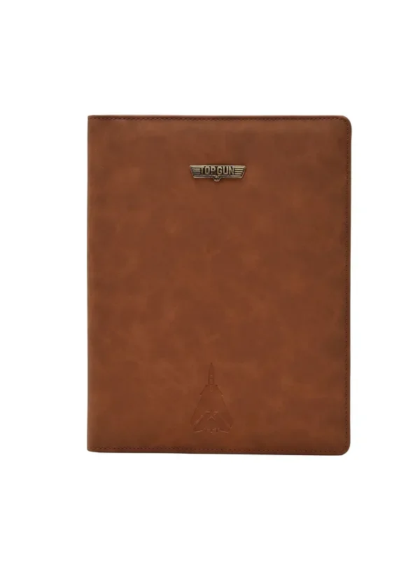 Widdop Brown Top Gun Travel Tech Portfolio Bag
