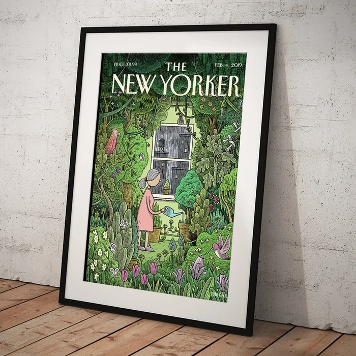 Winter Garden Art Print