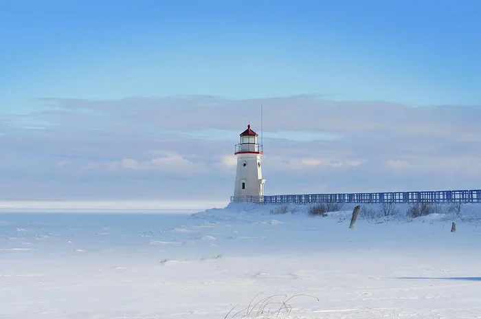 Winter Lighthouse