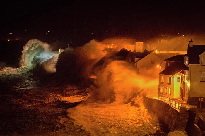 Winter Storm, Lahinch, County Clare, Ireland