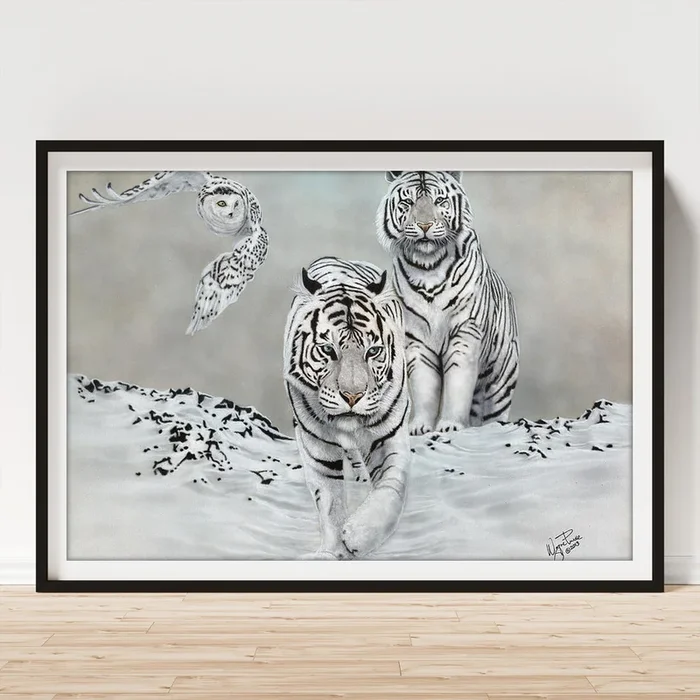 Winter White Art Print