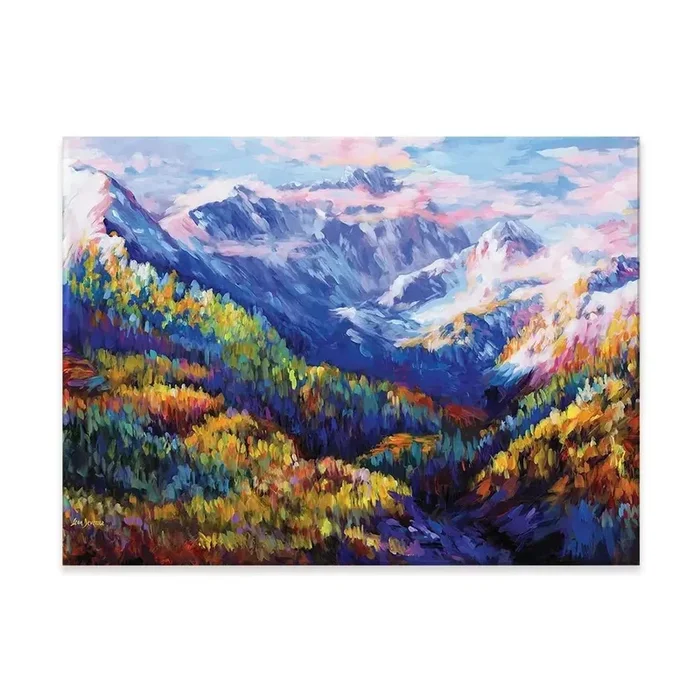 Wisdom Of The Mountains Canvas Print