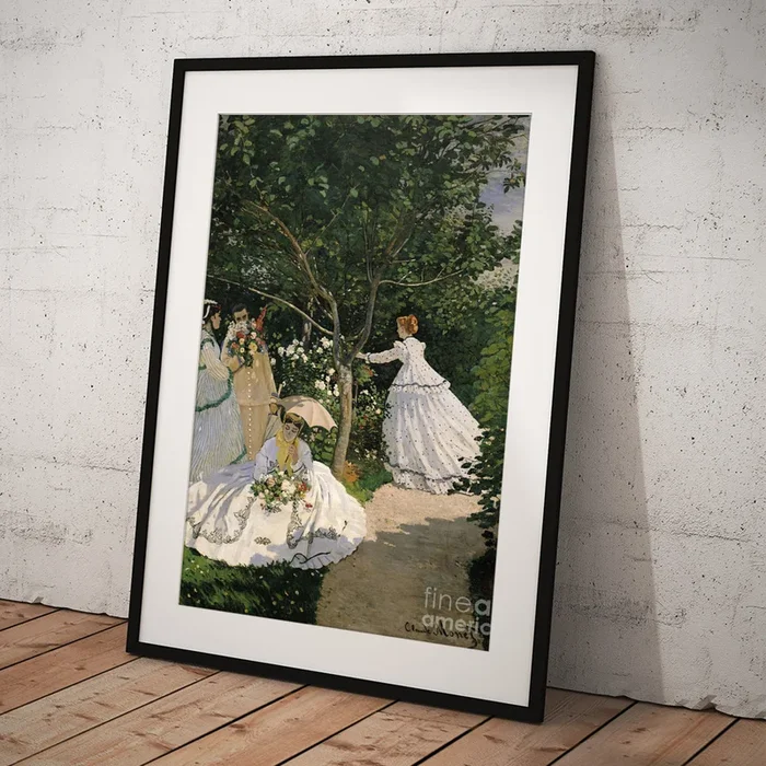 Women in the Garden Art Print