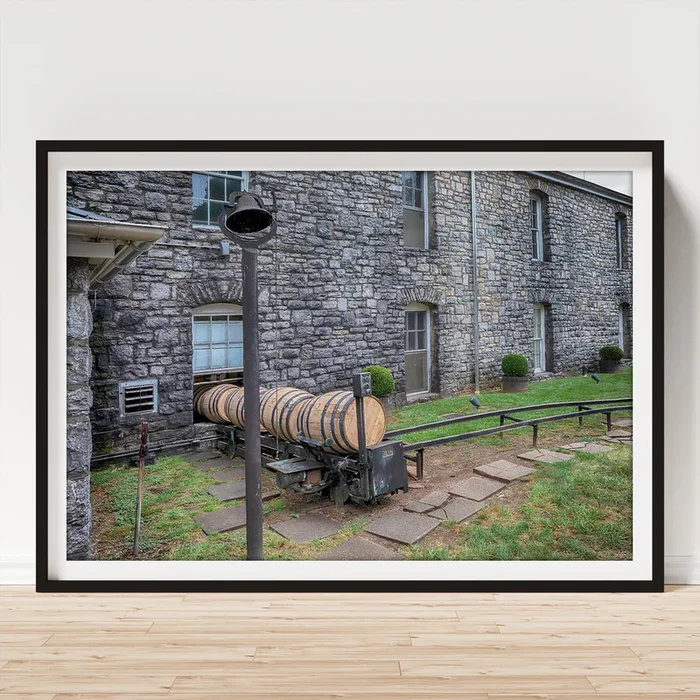 Woodford Reserve Barrel Run Art Print